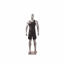 Mens Athletic Sports Full Body Mannequin With Included Stand
