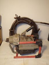 Rigid Kollmann K-60sp Compact Sectional Drain Cleaning Machine W Cable