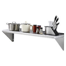 Vevor 48 X 12 Stainless Steel Wall Mounted Shelf Kitchen Restaurant Shelving