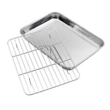 Baking Sheet With Rack Set Nonstic Stainless Steel Cookie Sheet And Cooling Rack