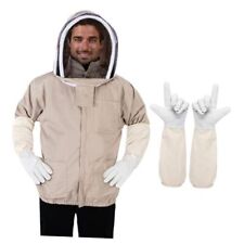 Bee Suit Jacket- Beekeeping Jacket For Men Women- Xx-large Shallow Coffee Color