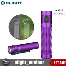 Olight Baton 3 Pro Cool White 1500 Lumen Rechargeable Handheld Flashlight-purple