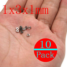 10pcs 681zz 1x3x1mm Miniature Mini Ball Bearings Metal Open Micro Bearing