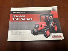 Branson Tractor 15c Series Factory Operators Manual 2515 3015 3515 4215 4815 Cab
