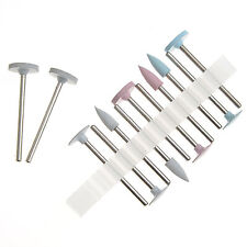 12pcs Dental Porcelain Denture Silicone Polishing Kit Hp 0312 2.35mm Shank