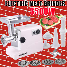 3500w Large Commercial Electric Meat Grinder Sausage Maker Mincer Stuffer