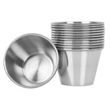 576 Pack 2.5 Oz Stainless Steel Sauce Cups Condiment Cups Ramekins Bulk