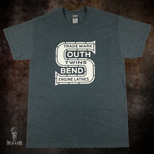 Southbend Lathe T-shirt Rare Vintage Machine Tool Logo South Bend On Gildan