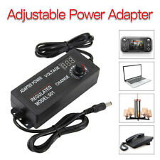 Adjustable Acdc Power Supply Adapter Charger Variable Voltage 3v-24v Universal