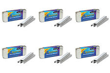 Swingline Optima Premium Staples 0.25 45 Sheet 3750 Per Box Silver 6 Packs