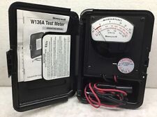 Honeywell Vintage Test Meter. W136. Volt Amp Analog Ac Dc