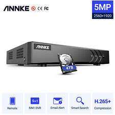Annke 8ch 16ch H.265 5mp Lite Dvr Recorder For Cctv Home Security Camera System