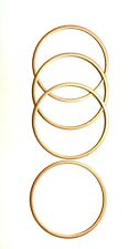 Set Of 4 - Quincy 1848 Valve Seat Gasket Copper For Model 325 2024708600
