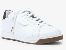 Mens Michael Kors Keating Fashion Sneakers Optic White Msrp 168 B4hp