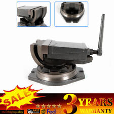 Precision Milling Vise Vice 360 Swivel Base 90 Angle Tilting 2 Way Clamp Vise
