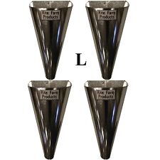 4 Pack-large- Restraining Killing Kill Processing Cones For Poultry Chicken Fowl