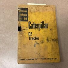 Cat Caterpillar D2 Tractor Service Manual Servicemen Reference Book 3j 5j 4u 5u