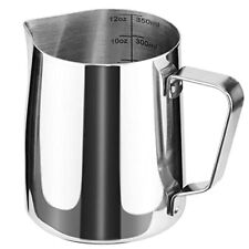 Stainless Steel Milk Frothing Pitcher Cappuccino Pitcher Pouring Jug Espresso