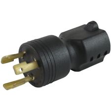 Conntek 30122 L5-20p To 5-20r 20 Amp Locking To Straight Blade Generator Adapter