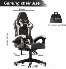 Gaming Chair Office Chair Reclining High Back Computer Swivel Racing Desk Chair