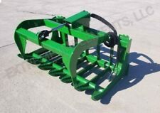 48 Root Rake Grapple Fits John Deere Compact Tractor Loader Models 100-500
