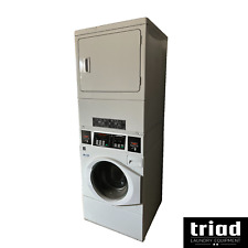 21 Speed Queen Washer Electric Dryer Combo Stack Coin Op Huebsch