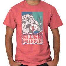Vintage Slush Puppie Cartoon Logo Retro Gift Adult Short Sleeve Crewneck Tee