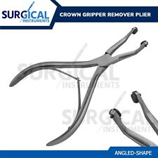 Dental Crown Gripper Remover Pliers 6 Angled With Replaceable Silicone Tips