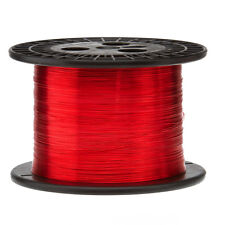 26 Awg Gauge Heavy Copper Magnet Wire 5.0 Lbs 6290 Length 0.0178 155c Red