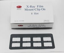 Dental Universal X-ray Film Mount Frames Size 2 - Clip On 8 Slot 100 Pcbox
