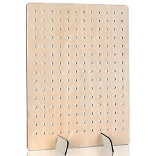 Wooden Pegboard Display Necklace Holder Stand Retail Display Rack 17 X 13