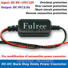 Mini Dc-dc Buck Step Down Volt Converter 12v To 9v 2.5a Car Power Supply Module