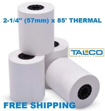 100 Verifone Omni 3200 2-14 X 85 Thermal Paper Rolls Fast Free Shipping