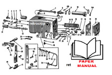 Hydraulic Touch Control Unit Block Rebuild Shop Manual Ih Farmall Cub Lo-boy
