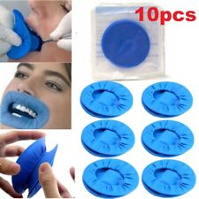 10pcs Disposable Sterile Rubber Dam Dental Cheek Lip Retractor Opener Latex Blue