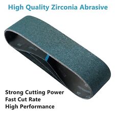 Satc 3 Pack 4 X36 Inch Zirconia Sanding Belts 36 Grit Metal Grinding Sander Belt