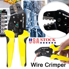 Automatic Ratchet Crimper Wire Cable Terminals Electrical Plier Crimping Tool Us