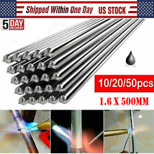 102050pcs Aluminum Solution Welding Flux-cored Rods Wire Brazing Rod 5001.6mm