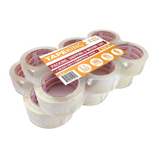 Clear Packing Tape - 60 Yards Per Roll 12 Rolls - 1.88 Inch Wide Stronger