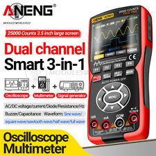 3-in-1 Aneng Aos03 Handheld Digital Multimeter Oscilloscope Signal Generator