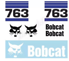 Bobcat 763 Skid Steer Set Vinyl Decal Sticker