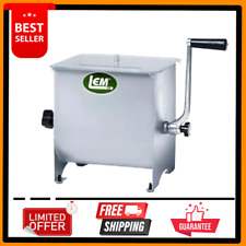 New Lem Stainless Steel Meat Mixer 20lb - Freeship