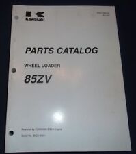 Kawasaki 85zv Wheel Loader Parts Catalog Book Manual Sn 85c4-5001-up