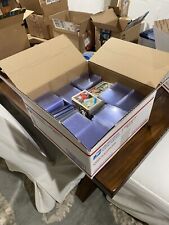Lot Of Over 450 Used Top Loaders Various Sizes And Conditions 90s Cards