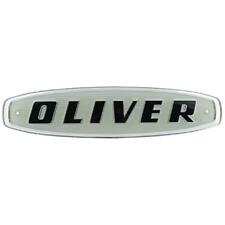 101430a Front Black Emblem For Oliver Tractor Models 550 770 880 950 990 995
