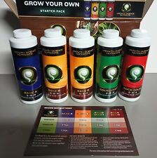 Growth Science Plant Food Nutrients Fertilizer All In One Starter Pack