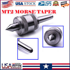 Mt2 Live Center Morse Taper Triple Bearing Lathe For High Speed Turning Cnc Work