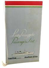 Lista Passeggeri 1st Edition 1st Printing
