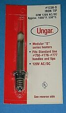 Ungar 1236-s Soldering Iron Heater Tip 33w Iron Tip 120v -modular S Series