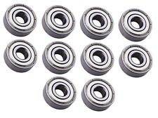 10 Each 1603-zz Sealed Radial Ball Bearing 516 Id X 78 Od X 932 Wide Spinco